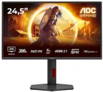 Monitor AOC | Q25G4SR | 24.5 " | Fast IPS | QHD | 16:9 | 300 Hz | 1 ms | 2560 x 1440 pixels | 400 cd/m&sup2; | HDMI ports quantity 2 | Black