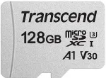 M&auml;lukaart TRANSCEND SD microSD Card 128GB SDXC USD300S-A w/Adapter