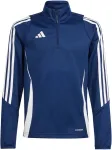 No name Sweatshirt for kids adidas Tiro 24 Training Top navy blue IR9360 140cm