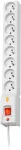 Lestar Surge Protector LX 810, 1L, 3.0m, gray
