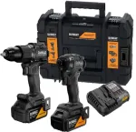 Dewalt TOOL KIT CORD DCK2222MM2T-QW 2X4AH 18V