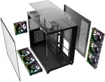 RAMPAGE PC CASE WITH TEMPERED GLASS Black