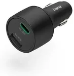 Hama 00201690 mobile device charger Smartphone Black Cigar lighter Fast charging Auto