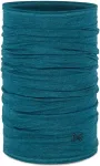 Buff Lightweight Merino Wool Multifunctional scarf Blue