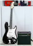 No name NN EG SET BK guitar set electric guitar