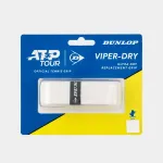 Dunlop Tennis racket replacement grip VIPERDRY ATP 1pcs, white