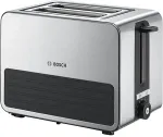 Bosch TAT7S25 toaster 2 slice(s) 1050 W Black, Grey