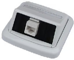 ABB Single socket TANGO 1xRJ45 Cat5e UTP white