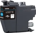 Tooner Brother LC3217C CYAN INK CARTRIDGE, 550P