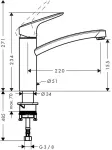 HANSGROHE Logis Chrome