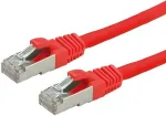 VALUE Patchkabel Kat.6 Class E S/FTP PiMF LSOH rot 1m
