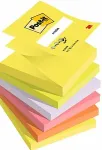 Post-it Z- m&auml;rkmepaber &reg; , erinevad neoonv&auml;rvid, 76 mm x 76 mm, 6 padjakest/pakk