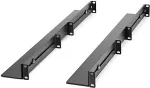 StarTech.com 1U Server Rack Rails with Adjustable Mounting Depth - 4 post - Rack-Schienen-Kit - Rack montierbar - Schwarz - 1U - 48.3 cm (19)