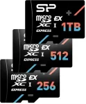 M&auml;lukaart Silicon Power HYPERA memory card 512 GB MicroSDXC 3D TLC NAND Class 10 (SP512GBSTEI31V10)