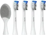Lovio LVTB124WH-HM SonicProtect PRO Toothbrush Heads Medium White