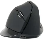 Hiir CONCEPTRONIC Maus Wireless BT5.2/6Btns ERGO Vertikal schwarz