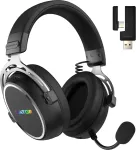 No name HATOR Hypergang 3 Wireless Headset Head-band Gaming USB Type-C / USB Type-A Bluetooth Black