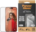 PANZERGLASS Kaitseklaas Apple iPhone 15 Pro, musta &auml;&auml;rega, Ultra-Wide Fit,