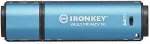 M&auml;lukaart Kingston IronKey Vault Privacy 50/64GB/USB 3.2/USB-A/Blue