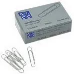ALCO Kirjaklambrid 50mm 100tk, laineline, 2 tk