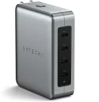 SATECHI ST-W145GTM mobile device charger Universal Silver AC Fast charging Indoor