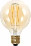 Segula LED pirn Globe 95 gold E27 5W 340Lm 1900K h&auml;mardatav