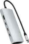 No name Satechi ST-P8KES laptop dock/port replicator Wired USB 3.2 Gen 1 (3.1 Gen 1) Type-C Silver