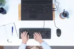 Klaviatuur TRUST COMPUTER TRUST PRIMO/Wired USB/DE layout/Black