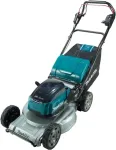 MAKITA DLM533PT4 lawn mower Walk behind lawn mower Battery Black, Blue, Grey