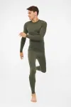 Viking Bielizna męska Gasher Man Set Merino khaki XL