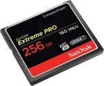 M&auml;lukaart SANDISK COMPACT FLASH CARD 256GB EXTREME PRO 160MB/S VERSION