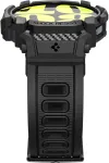 Spigen Kaitse&uuml;mbris kellarihmaga Rugged Armor Pro, Samsung Galaxy Watch7 44mm, must,