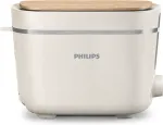 PHILIPS | Toaster | HD2640/10 Eco Conscious Edition | Power 830 W | Number of slots 2 | Housing material 100% Bio-based plastic | Silk White Matt