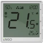 No name ENGO Controls EFAN-230W Fan Coil Thermostat, 230V