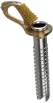 No name aero ice screw 13cm-yellow BLUE ICE