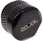 Alphacool Eiszapfen pressure Valve G1/4 - deep black