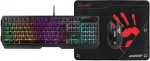 Klaviatuur A4Tech 47265 B1700 Bloody USB Set Black