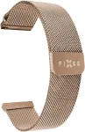 Fixed | Mesh Strap with Quick Release 20mm for Smartwatch | Rose gold