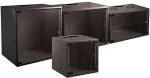 EFB Serverikorpus 19" 12HE seina paigaldatav Basic s&uuml;gavus 600mm paigaldamata Black