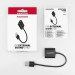 Helikaart AXAGON SOUND CARD USB2.0 48KHZ/16BIT/0.15M ADA-12