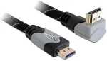 Delock Kabel HDMI A-A St/St gewinkelt oben grau 1m