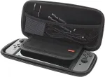 DELTACO GAM-089 portable game console case Hardshell case Nintendo Black