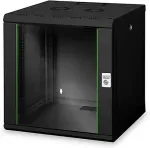Digitus Professional wall enclosure Unique Series - 600x600 mm (WxD) (black, 12 height units)