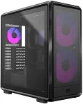 Korpus No name Cooler Master MasterFrame 600 Mesh Midi Tower Black