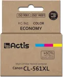 Tooner ACTIS KC-561 Ink (replacement for Canon CL-561XL; Supreme; 18 ml; cyan, magenta, yellow). Prints 60% more than OEM.