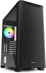 Korpus SHARKOON TECHNOLOGIE Sharkoon M30 RGB, tower case (black, tempered glass)