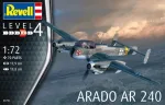 Revell Plastic model Arado AR-240 1/72