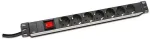 Digitus ALU OUTLET STRIP WITH SWITCH 7 OUTLETS