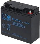 MPL POWER ELEKTRO MPL MW POWER MW 20-12 UPS battery Lead-acid accumulator AGM Maintenance-free 12 V 20 Ah Black