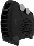 Cecotec ReadyWarm 2000 Max Dual Black | Fan heater | 2000 W | Number of power levels 3 | Suitable for rooms up to 20 m&sup2; | Black